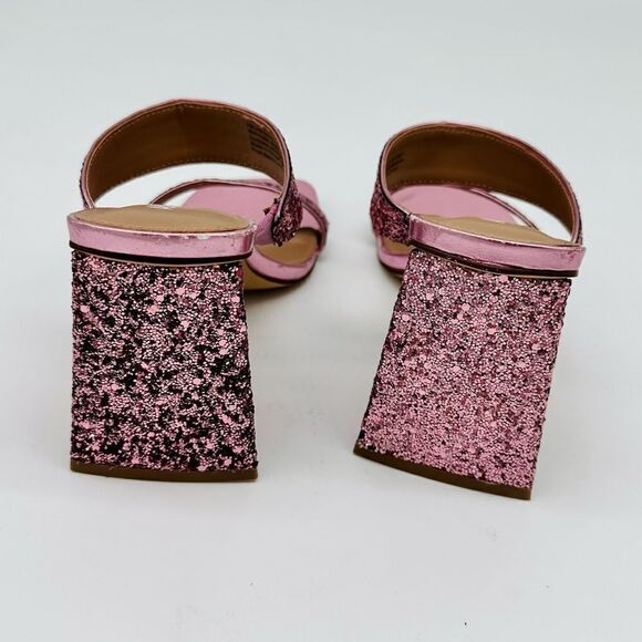 Abound Carina Glitter Sandals in Pink Crayon Glitter - Picture 4 of 7